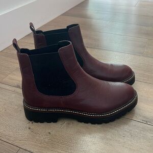 Miller Water Resistant Lug Chelsea Boot by Caslon 7.5